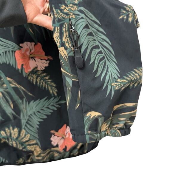 Spiritual Gangster Anorak Floral Print Hoodie Men’s Size‎ Large - Picture 4 of 11